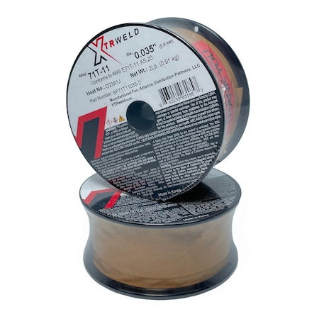 Xtrweld XTRweld E71T-11 .035 x 2Lb. Spool, AWS A5.20, MIG (FCAW) SP71T11035-2